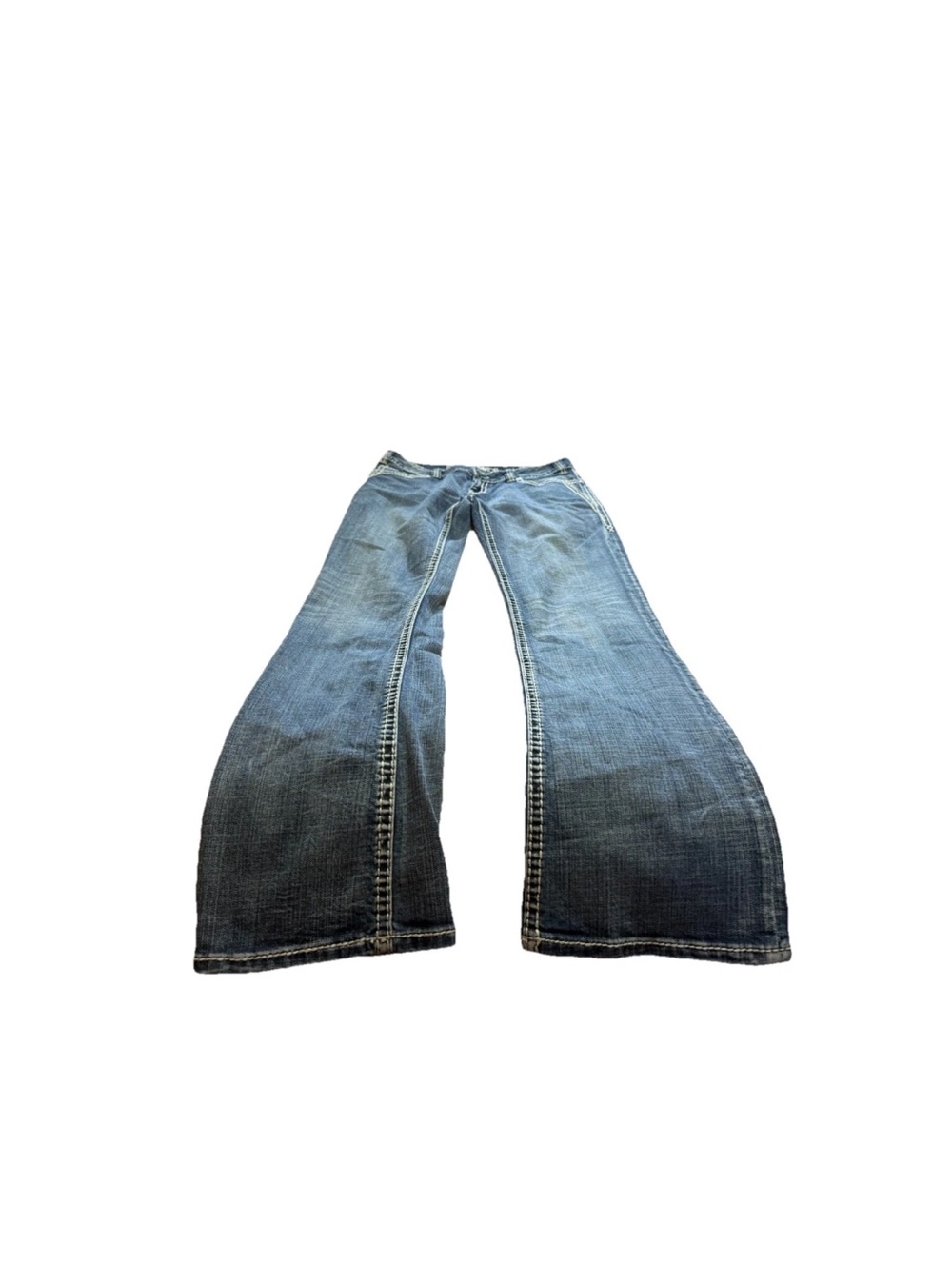 Rock & Roll Cowgirl Women’s Medium Wash Mid Rise Jeans! Size 31x36